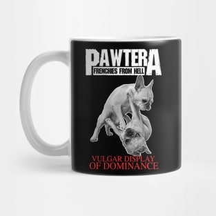 Pawtera // Frenchies from Hell Heavy Metal French Bulldog Mug